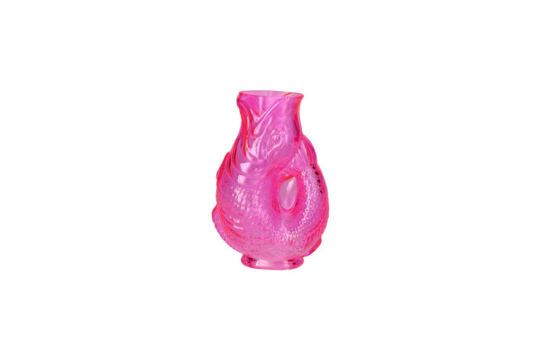 Vase Fisch 16cm,pink,11x7x16cm