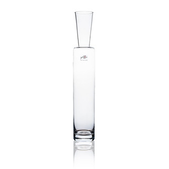 Vase Pipe Glas klar 50x8,7cm