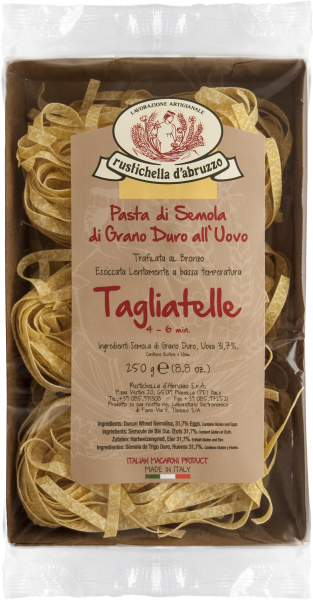 Ital. Pasta Tagliatelle Eierbandnudel i.Nestern gelegt 250g