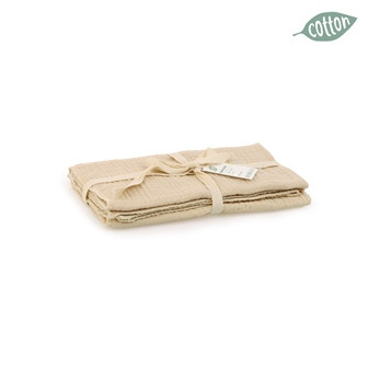 Serviette SEERSUCKER 40x40cm sand 2Stück