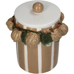 Aufbewahrungsdose braun 16x15,5x18,7cm