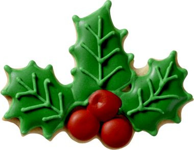 Ausstechform llex 7cm, Edelstahl,Innenprägung