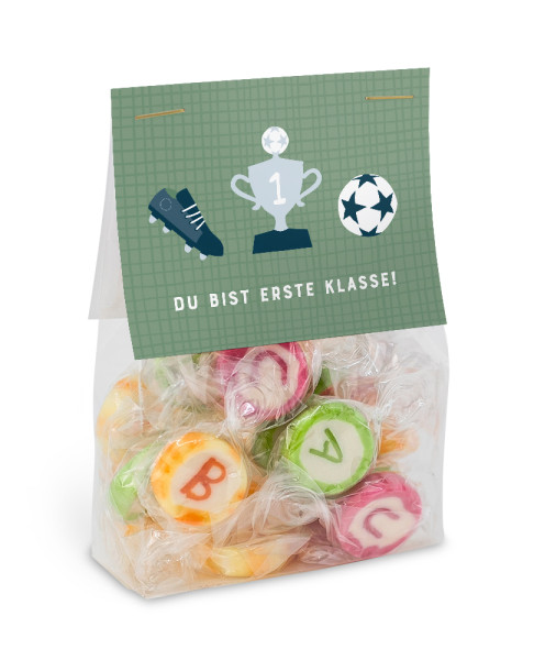 ABC-Bonbons 75g Du bist erste Klasse!