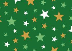 Geschenkpapier 2mx70cm Silent Night, dark green