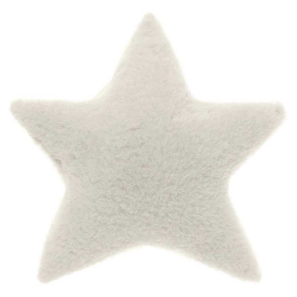 Kissen White xmas 45x45cm star dove white