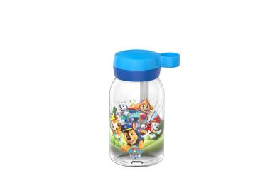 Trinkflasche mit Trinkhalm campus 450 ml paw patrol pups