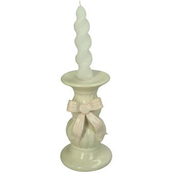 Kerzenständer Dolomite elfenbein 9,1x9,1x14,5cm