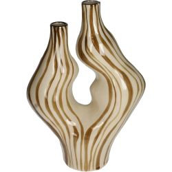 Vase Organisch Steingut Terra 22,5x9,5x33cm