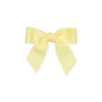 Schleifen gelb 6Stück