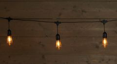 Lichterkette LED 10 Partylichter 5x8cm 5m