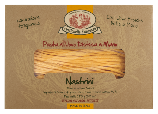 Ital. Pasta Nastrini handgemachte Eiernudeln 250g