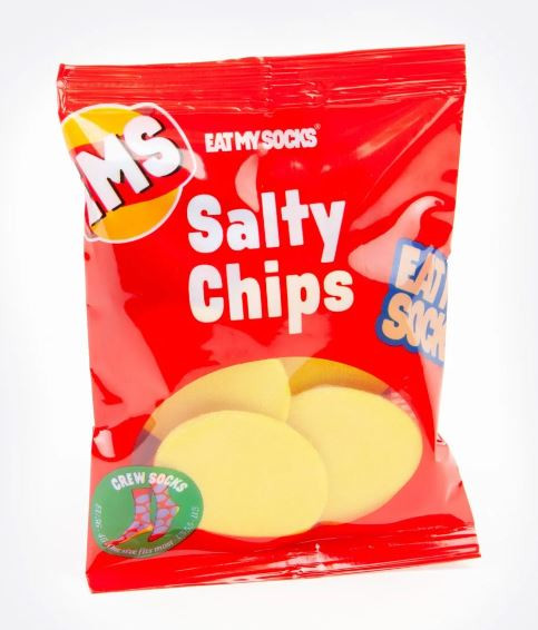 Socken Salty Chips Red