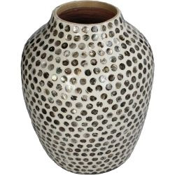 Vase Capiz grün 24x24x30cm