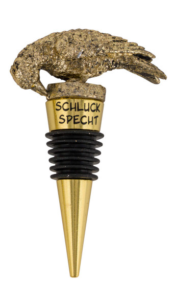 Flaschenverschluß Specht Poly gold 5x2,3x10cm