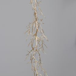 Girlande Zweig 130cm gold