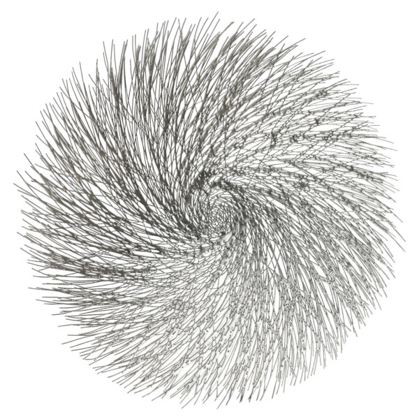 Platzset Clara 38cm Ø silver