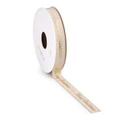 Band COTTON LINO CHRISTMAS 10mx15mm gold