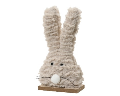 Hase beige 5x11x20cm