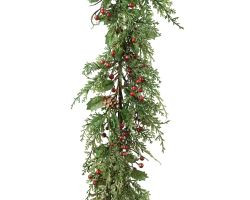 Girlande Berry Glitter 180cm