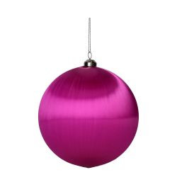 Weihnachtskugel Chinois 12cm, lila D12cm