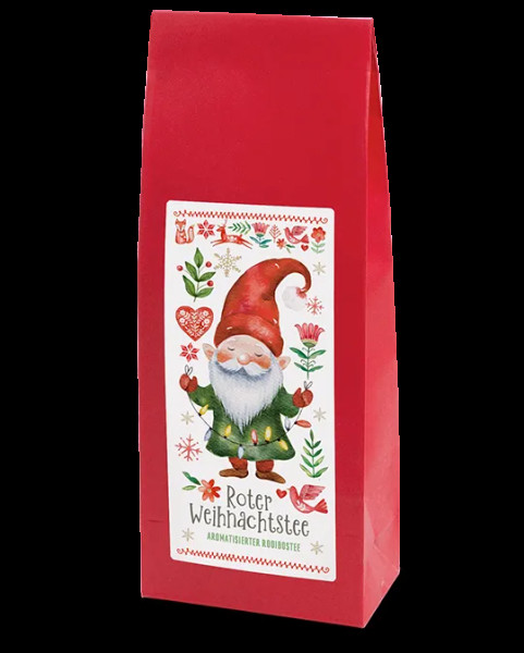 Tee Roter Weihnachtstee Wichtelspaß aromatisierter Rooibostee 100g