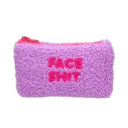 Teddy Tasche Face Shit Polyester Voyage S, lila 16x9x5cm