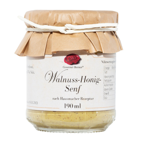 Walnuß Honig Senf 190ml