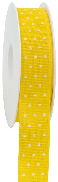 Band Nouveau Points 25mmx20m gelb