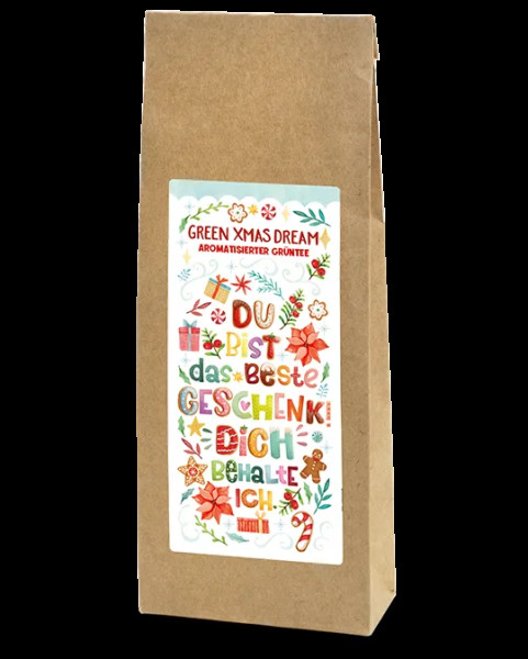 Tee Green X-Mas Lebkuchen Bunt aromatisierter Grüntee 100g