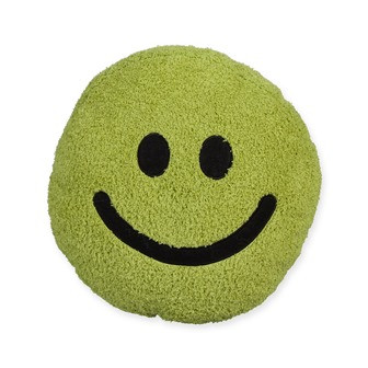 Kissen Smiley grün Ø 30cm