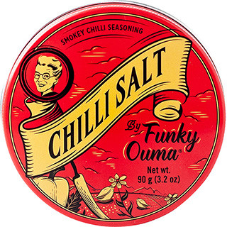 Salz Funky Ouma Chili Salt 90g Metalldose