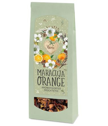 Tee Maracuja Orange 100 g Orangen-Blütenkranz