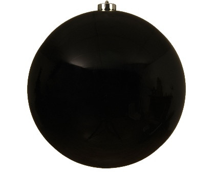 Kugel bruchfest schwarz glanz 20cm