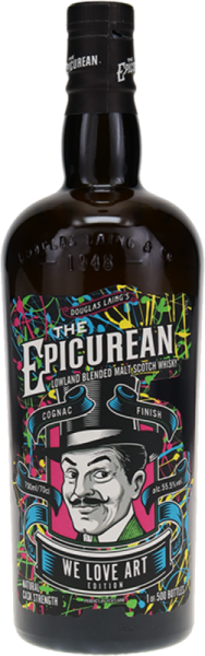 Whisky The Epicuran We Love Art Edition Blend Whisky CognacF 0,7L