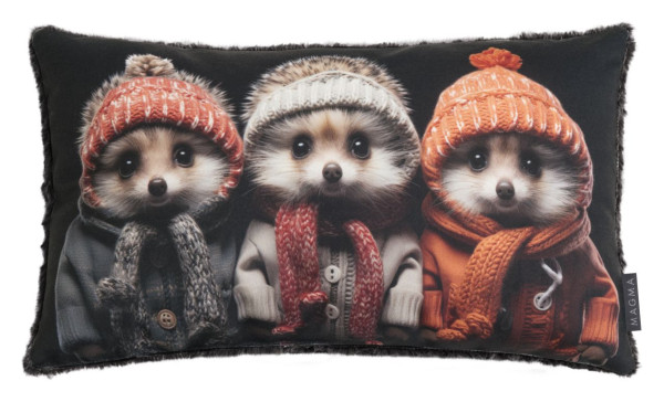 Kissen Crazy 30x50cm Igel