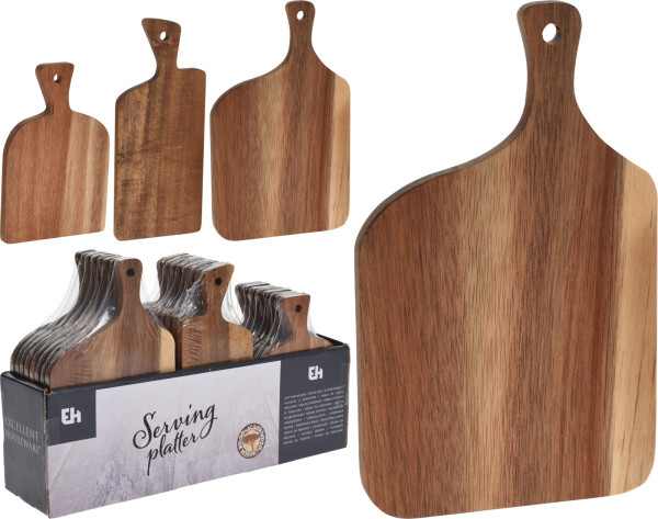 Schneidebrett Holz mittel