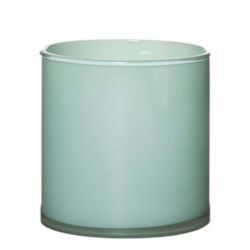 Vase Zylinderform Astra Solid Blau Grün 12x12cm