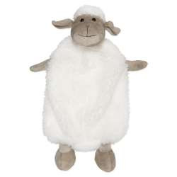Rucksack Schaf 16x30x55cm weiss