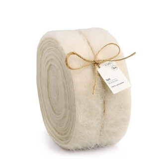 Band FELT 14cmx5m off weiss