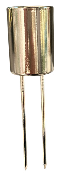 Kerzenstecker gold 11x7cm 4Stck.