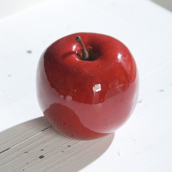 Apfel rot 9cm 12Stück