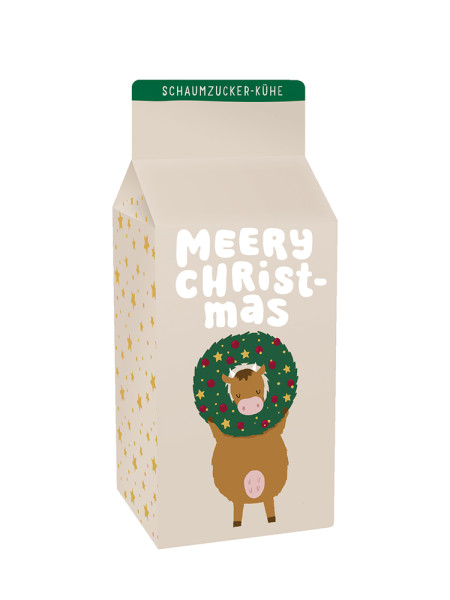 Schaumzucker-Kühe 90g Weihnachten Meery Christmas