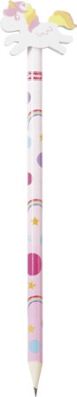 Bleistift mit Radiergummi Einhorn