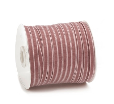 Band VELVETY 100mx6mm Fb.27 dark rose