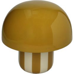 Tisch Lampe Eisen Ochre 20x20x20cm