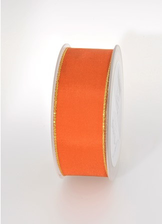 Band Band Draht m.Lurexk. 40mmx25m orange-gold