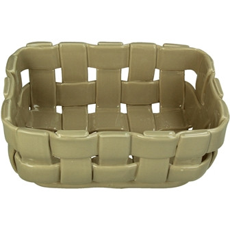 Schale Dolomite grau 21,5x12,5x10cm