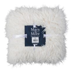 Decke tibetlamm cremeweiß 130x170cm