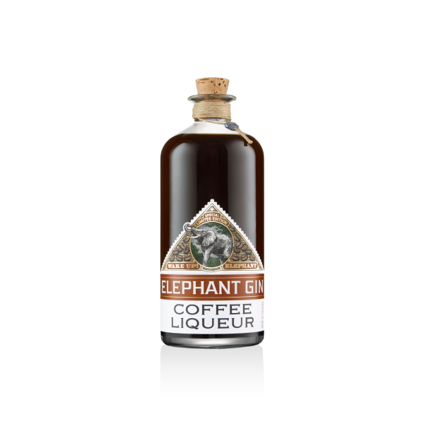 Likör Elephant Gin Coffee Liqueur 0,7l 25%vol Kaffee