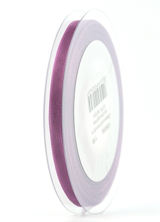 Band Organza aubergine 6mm/50m